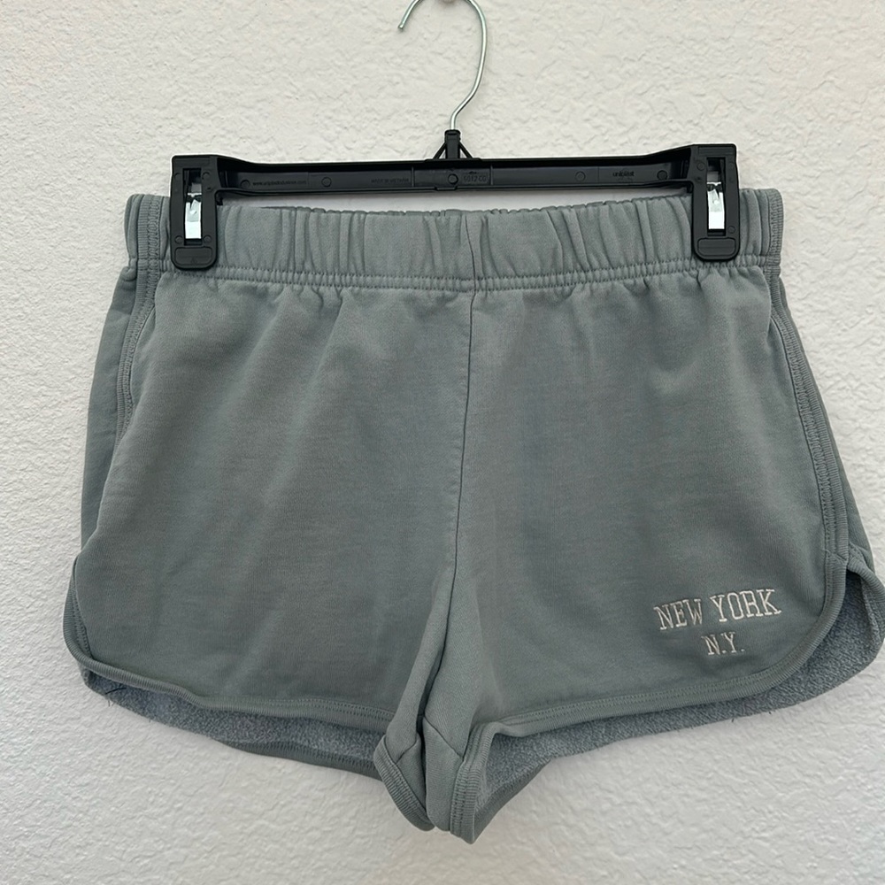 Brandy Melville, New York teal sweatshirts